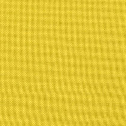 Диван възглавници 2 pcs Светло жълто 200 x 40 см текстил