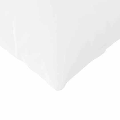 Диван възглавници 2 pcs Бяло 200 x 40 см текстил