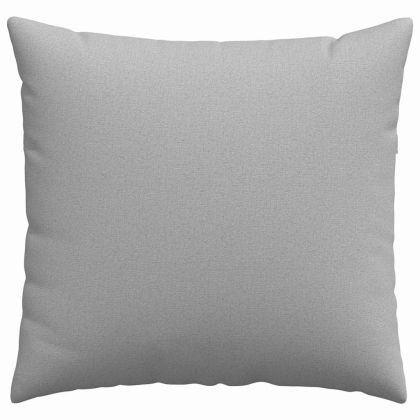 Диван възглавници 2 pcs Облачно сиво 45 x 45 cm текстил