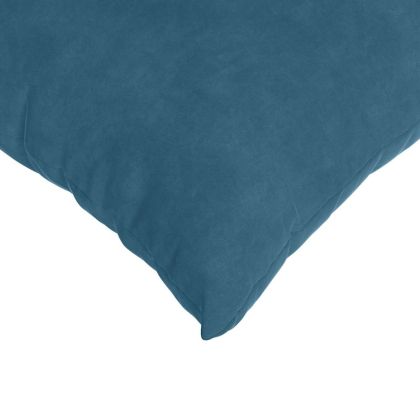 Диван възглавници 2 pcs Синьо 50 x 50 cm Кордюрова тъкан