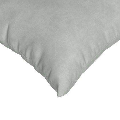 Диван възглавници 2 pcs Светлосиво 50 x 50 cm Кордюрова тъкан