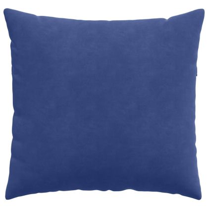 Диван възглавници 2 pcs Полицейско синьо 50 x 50 cm