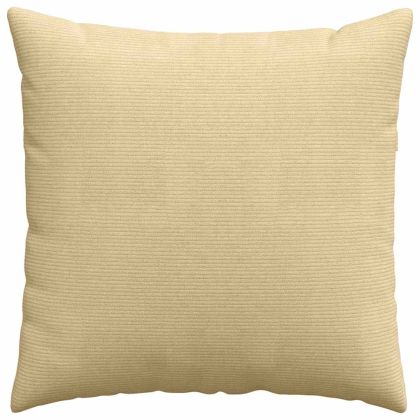 Диван възглавници 2 pcs Сивозелен 60 x 60 cm Кордюрова тъкан
