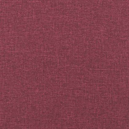 Диван възглавници 2 pcs Виненочервен 80 x 80 cm текстил