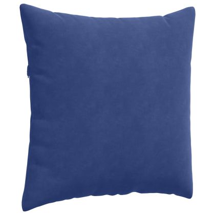 Диван възглавници 2 pcs Полицейско синьо 80 x 80 cm