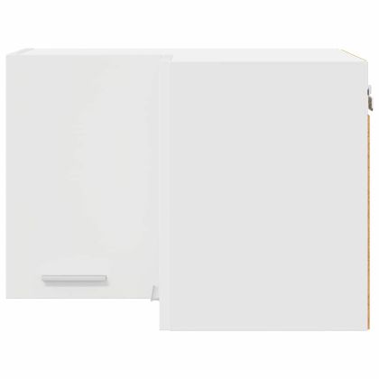 Висящ шкаф със съхранение Бяло 57 x 57 x 40 см Инженерно дърво
