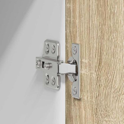 Висящ шкаф с врата Сонома дъб 60 x 31 x 80 см Инженерно дърво