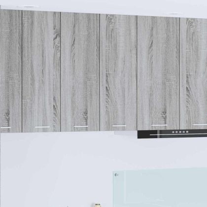 Висящ шкаф Сив Сонома 60 x 31 x 80 см Инженерна дървесина