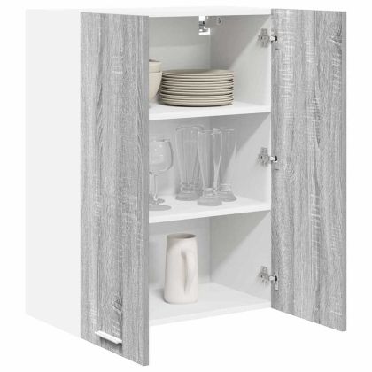 Висящ шкаф Сив Сонома 60 x 31 x 80 см Инженерна дървесина