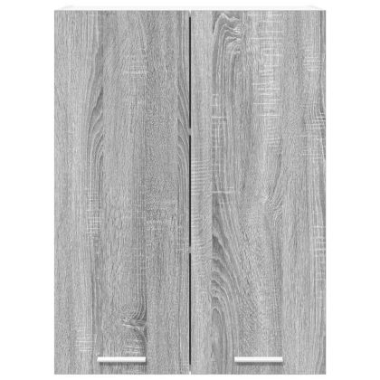 Висящ шкаф Сив Сонома 60 x 31 x 80 см Инженерна дървесина