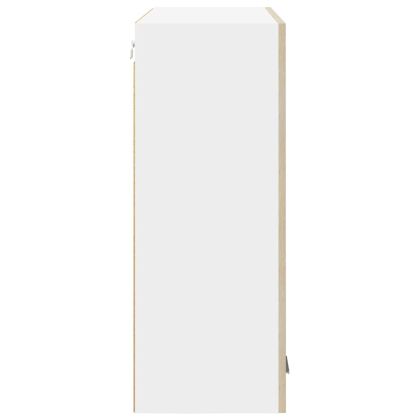 Висящ шкаф с врата Сонома дъб 80 x 31 x 80 см Инженерно дърво