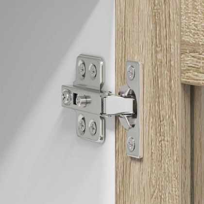 Висящ шкаф с врата Сонома дъб 60 x 31 x 80 см Инженерно дърво