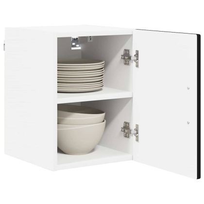 Стенен шкаф LUCCA 2 pcs Черно 30 x 31 x 40 см