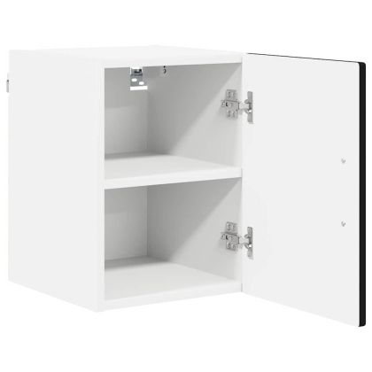 Стенен шкаф LUCCA 2 pcs Черно 30 x 31 x 40 см