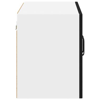Стенен шкаф Lucca 2 pcs Черно 60 x 31 x 40 см