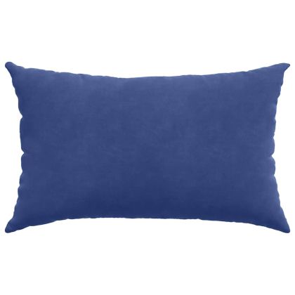 Диван възглавници 2 pcs Полицейско синьо 50 x 30 cm