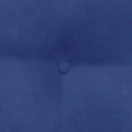 Възглавница за гръб Полицейско синьо 45 x 24 x 50 см Кадифе