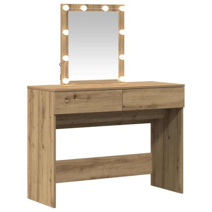 Тоалетка с чекмедже Дъб 100 x 40 x 130 см Инженерно дърво