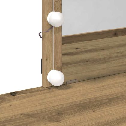 Тоалетка с чекмедже Дъб 100 x 40 x 130 см Инженерно дърво