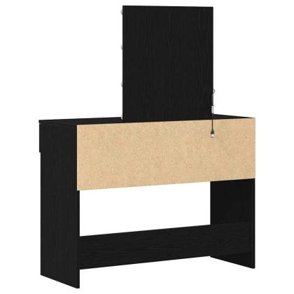 Тоалетка Черния дъб 100 x 40 x 130 см Инженерно дърво
