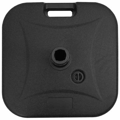 Основа за чадър Черно 45 x 45 x 29,5 см