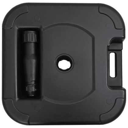 Основа за чадър Черно 45 x 45 x 29,5 см