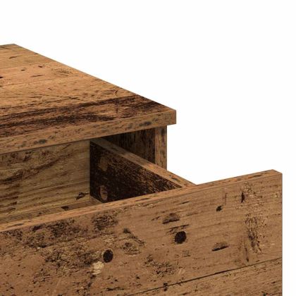 Тоалетка Старо дърво 100 x 40 x 120 см Инженерно дърво