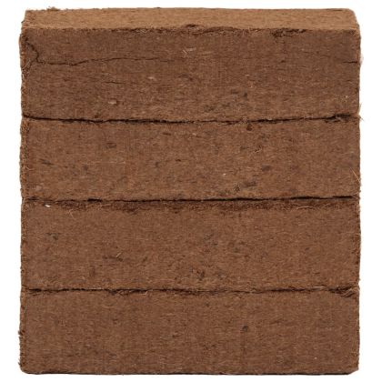 Блокове кокосов торф, 24 бр, 650 г всеки, 15,6 кг общо