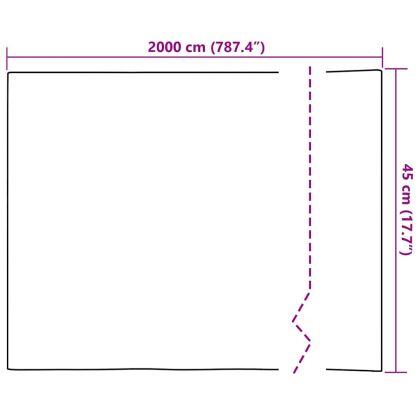 Самозалепващо фолио за прозорци Матов сив 45 x 2000 см ПВЦ