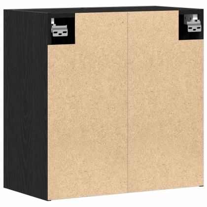 Стенно монтиран шкаф Черния дъб 60 x 31 x 60 см Инженерно дърво
