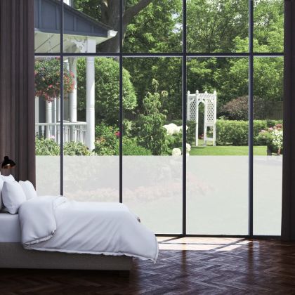 Фолио за прозорци матиран сив 0,9x20 м PVC