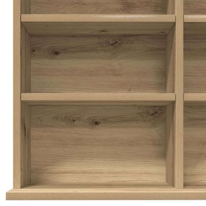 Кабинет за CD с рафт Дъб 101 x 23 x 177,5 см Инженерно дърво