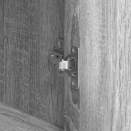 Служебен шкаф Сив Сонома 120 x 41 x 75 см Инженерно дърво