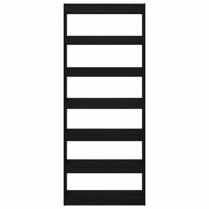 Шкаф за книги Черния дъб 80 x 30 x 198 см Инженерно дърво