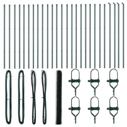 Стълб за ограда. Зелен