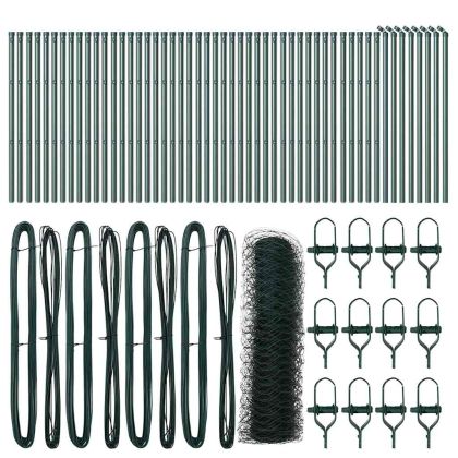 Стълб за ограда. Зелен