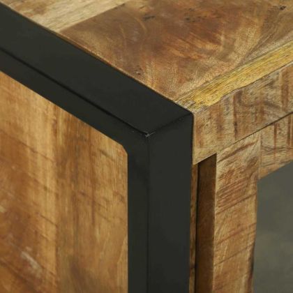 Шкаф за баня Кафяво 40 x 30 x 60 cm Солидно мангово дърво