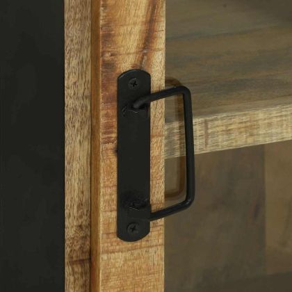 Шкаф за баня Кафяво 40 x 30 x 60 cm Солидно мангово дърво