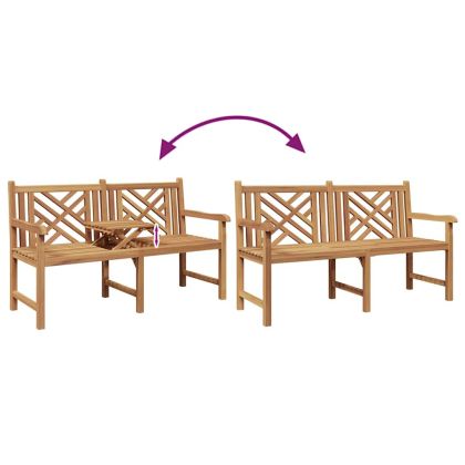 Пейка Кафяво 150 x 60 x 90 см Солидно тиково дърво