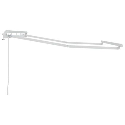 Рамка за сенник Бяло 3 x 2 m Метал