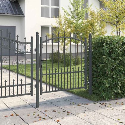 Оградна врата с шипове EMMEN 100 x 100 cm