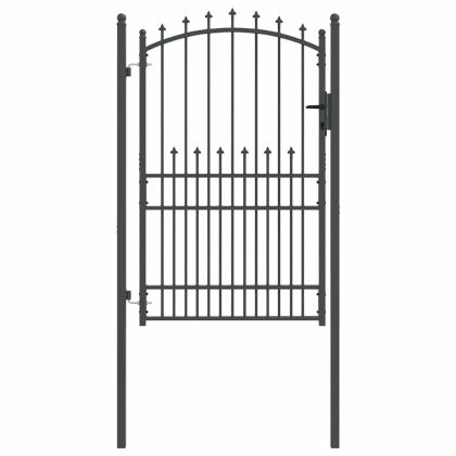 Оградна врата с шипове EMMEN 200 x 100 cm