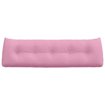 Възглавница за гръб Розово 160 x 24 x 50 см текстил
