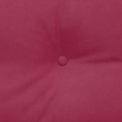 Възглавница за гръб Виненочервен 160 x 24 x 50 см Кадифе