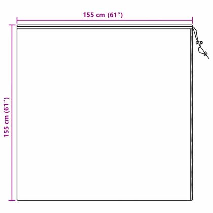 Покривала от флис за защита от студ за растения 5 pcs Зелен