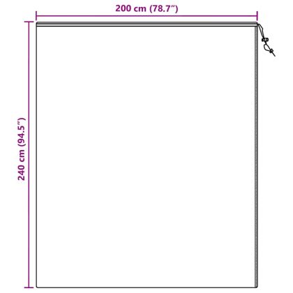 Покривала от флис за защита от студ за растения 3 pcs Бяло
