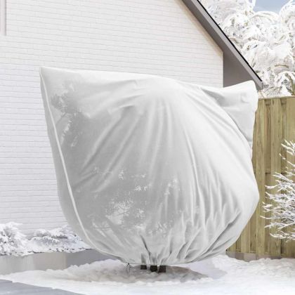 Покривала от флис за защита от студ за растения 3 pcs Бяло