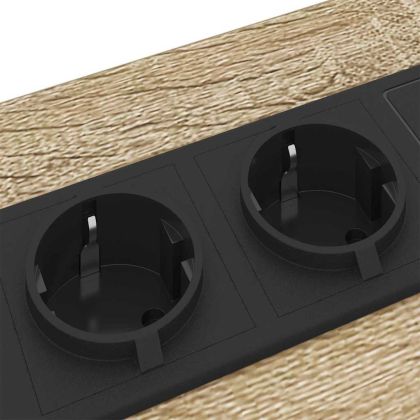 Нощен шкаф Сонома дъб 30 x 48 x 61 см Инженерно дърво