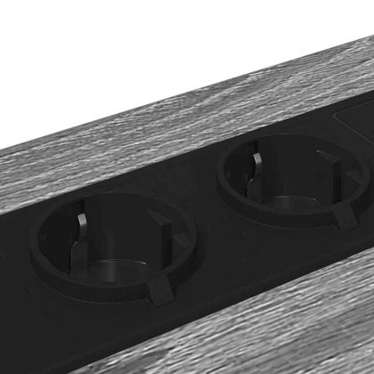 Нощен шкаф 2 pcs Сив Сонома 40 x 31 x 60 см Инженерно дърво