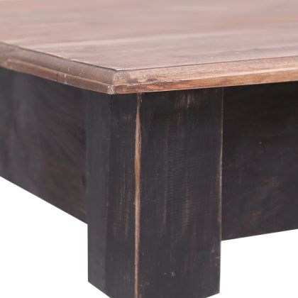 Бюро с 3 чекмеджета, 117x57x75 см, махагоново дърво масив